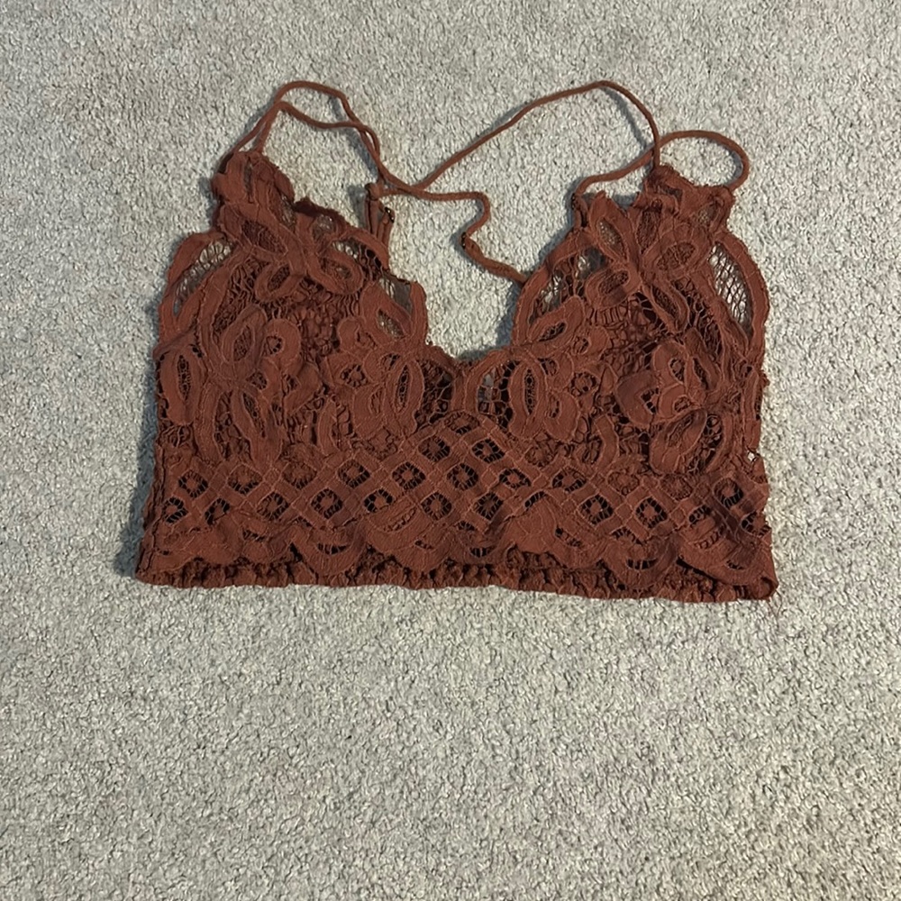 Deep blush bralette